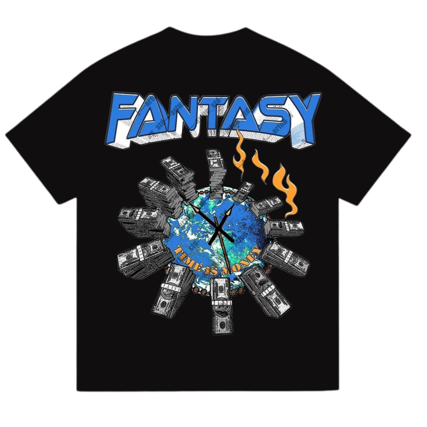"fantasy" oversized tee