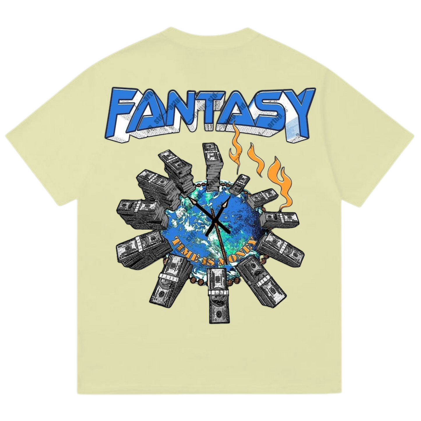 "fantasy" oversized tee