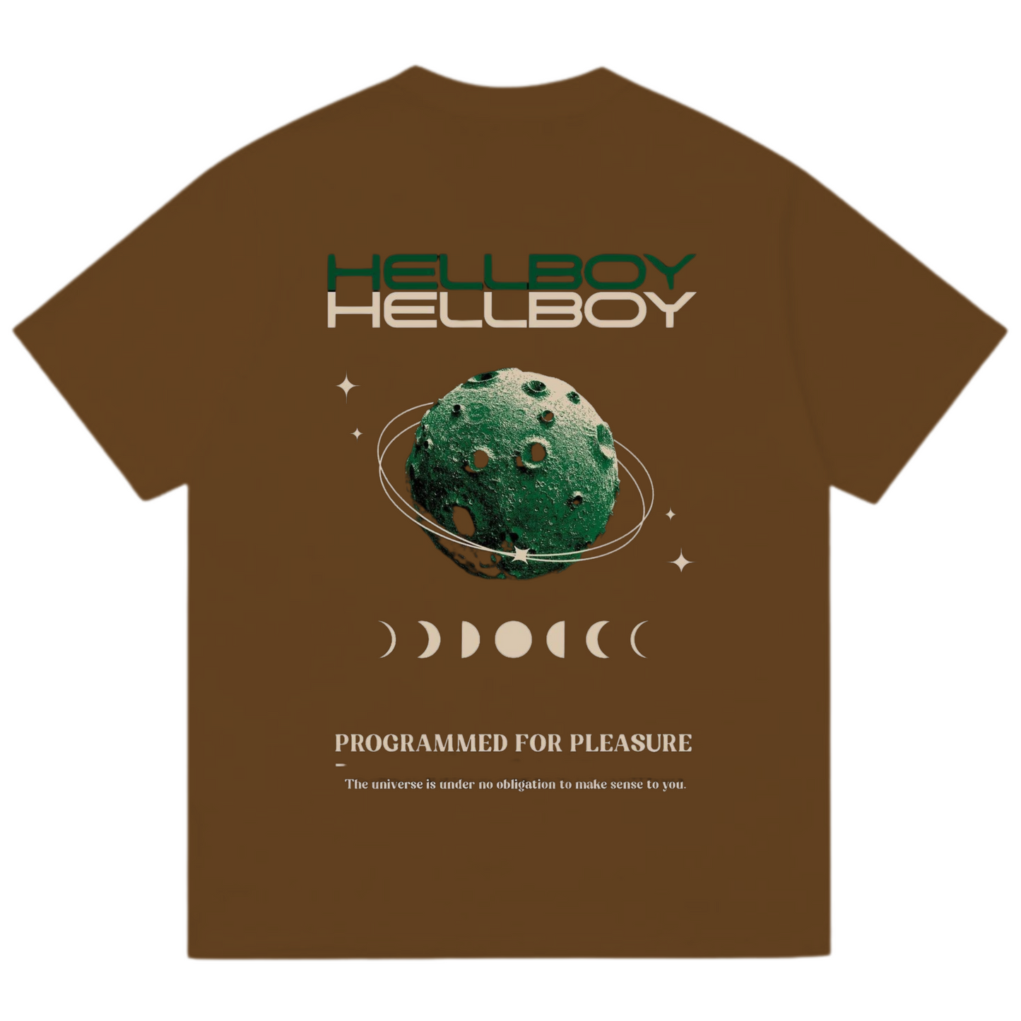 "hell boy" oversized tee