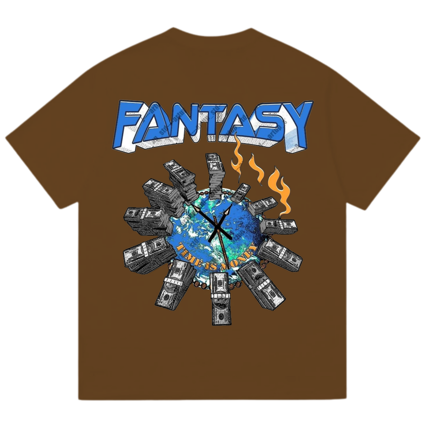 "fantasy" oversized tee