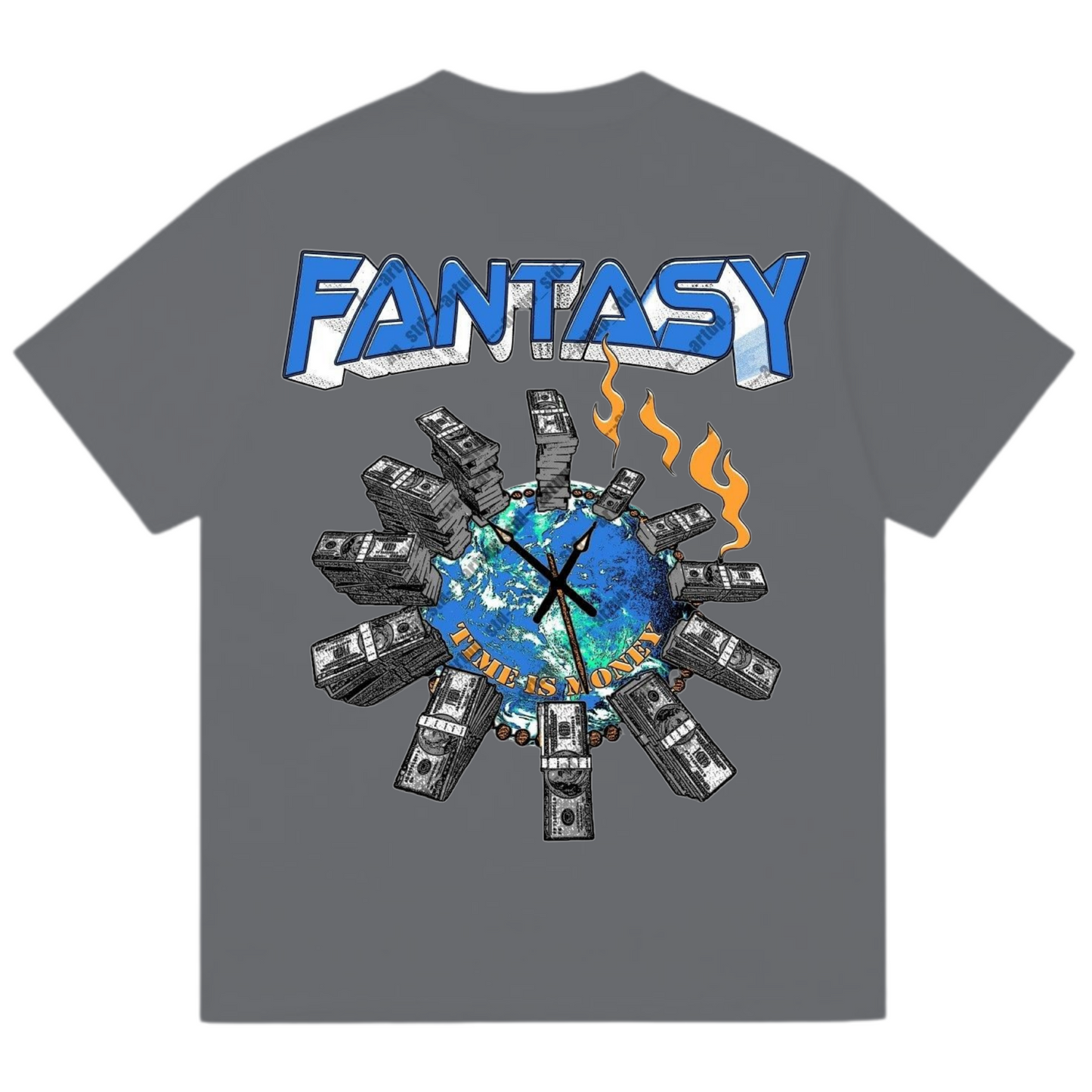 "fantasy" oversized tee