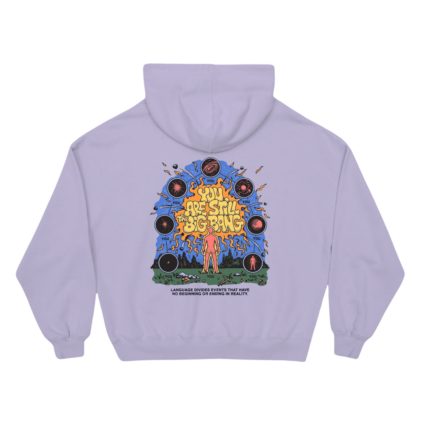 "You Still Are The Big Bang" hoodie (purple)