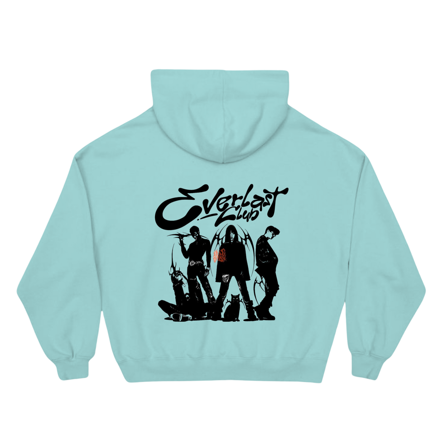 "Everlast Club" hoodie (light blue)